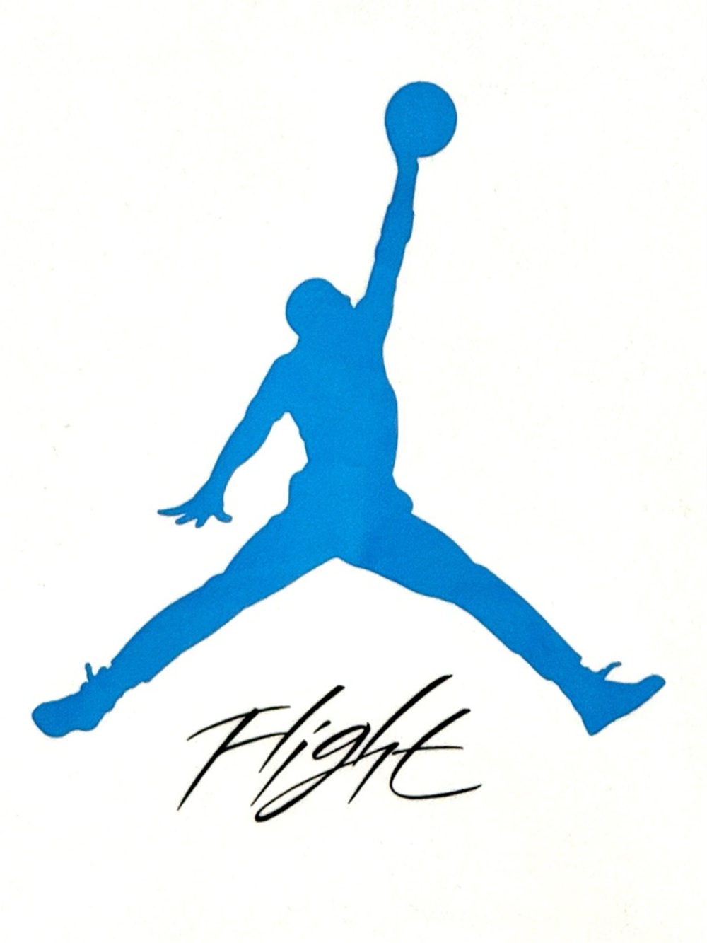 Jordan Flight Essentials Graphic Hoodie White University Blue Size M - Picture 4 of 6